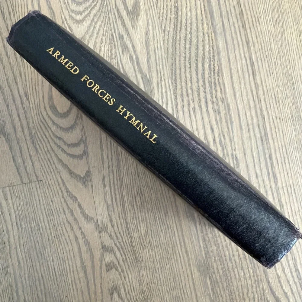 Vintage Armed Forces‎ Hymnal Catholic Jewish Protestant Army Navy Air Force HC